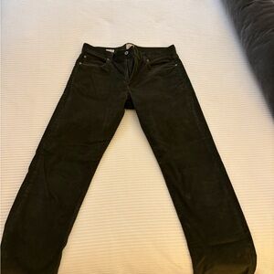 J. Crew Olive Corduroy Pants